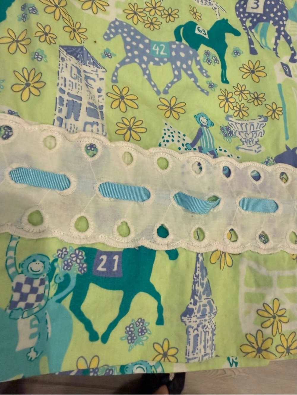 Lilly Pulitzer Limited Edition Sleeveless Shift Kentucky Derby Low Riders Dress - Picture 8 of 13